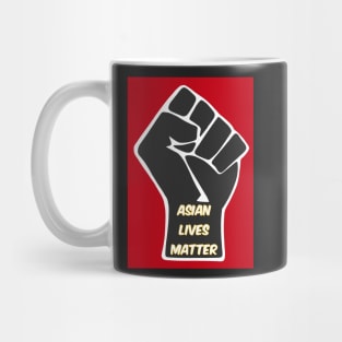 asian lives matter design Mug